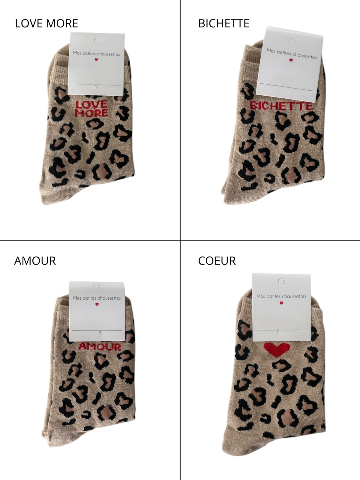 Chaussettes Léopard