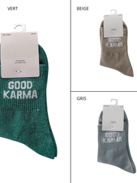Chaussettes Good Karma - ROSABAYA