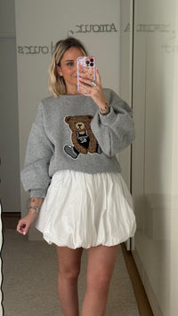 Jupe - short Garet - Blanche - ROSABAYA
