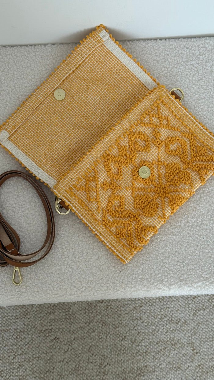 Pochette Emy - Jaune - ROSABAYA