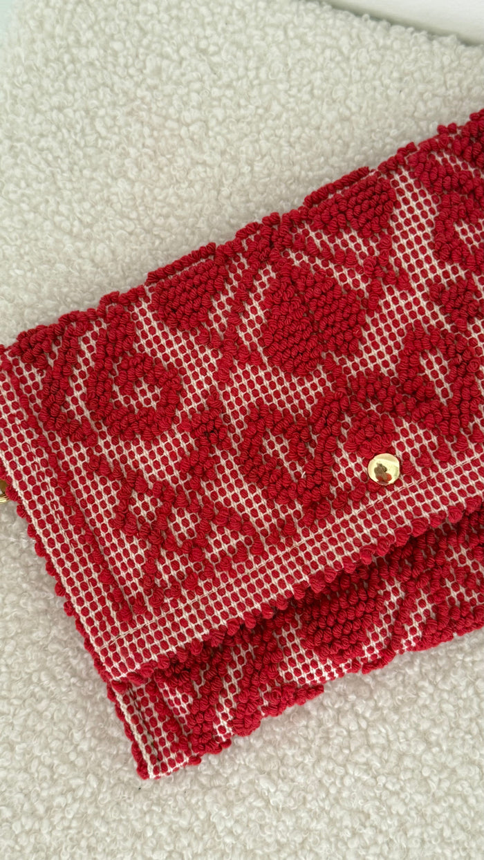 Pochette Emy - Rouge - ROSABAYA