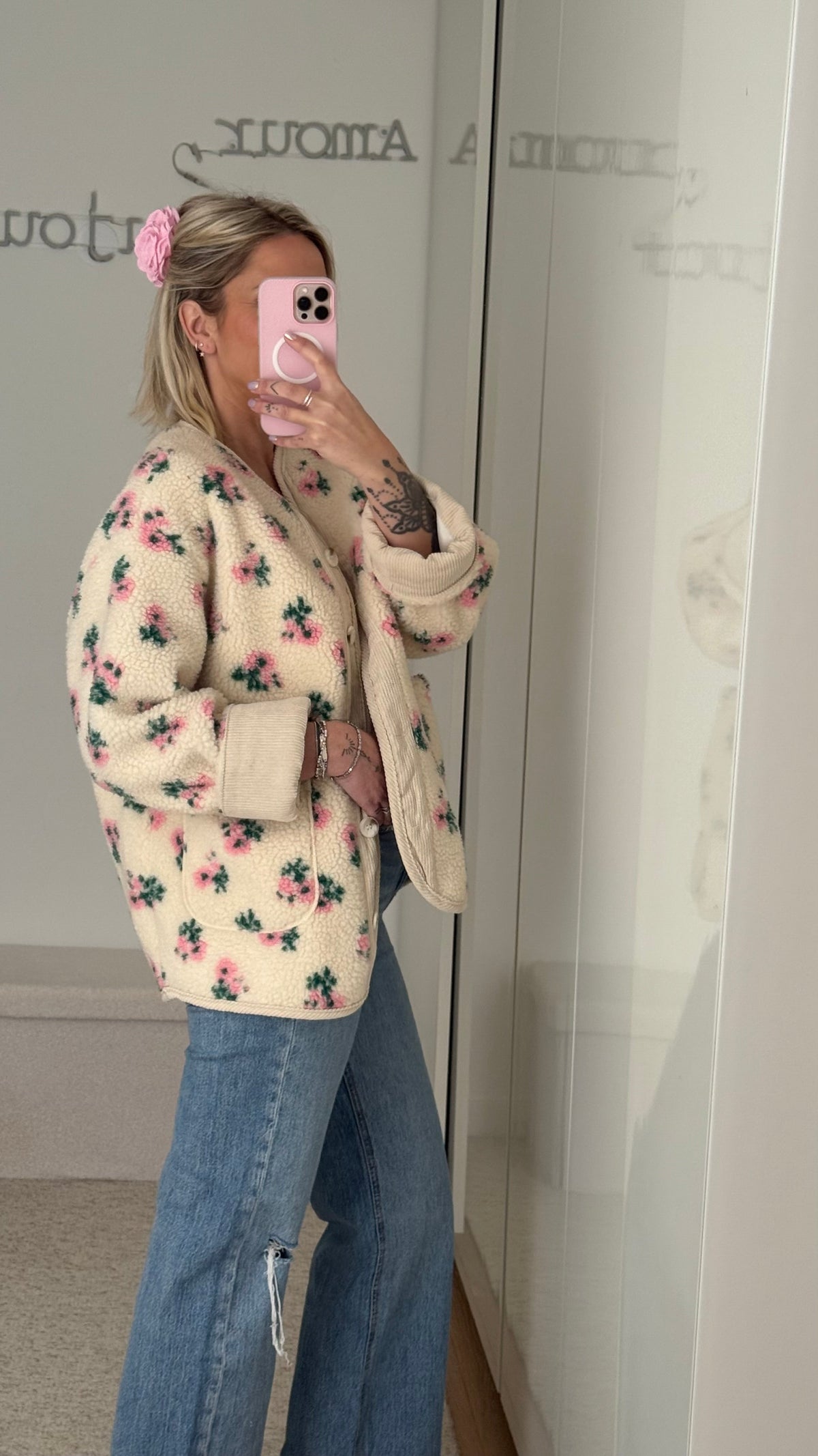 Veste Fleurs - ROSABAYA