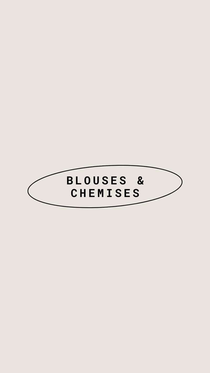 Blouses & Chemises - ROSABAYA
