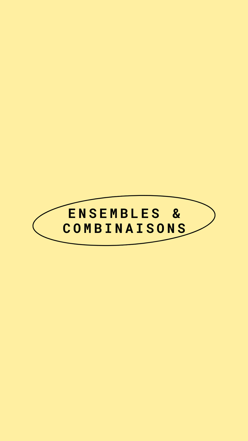 Ensembles & Combinaisons - ROSABAYA