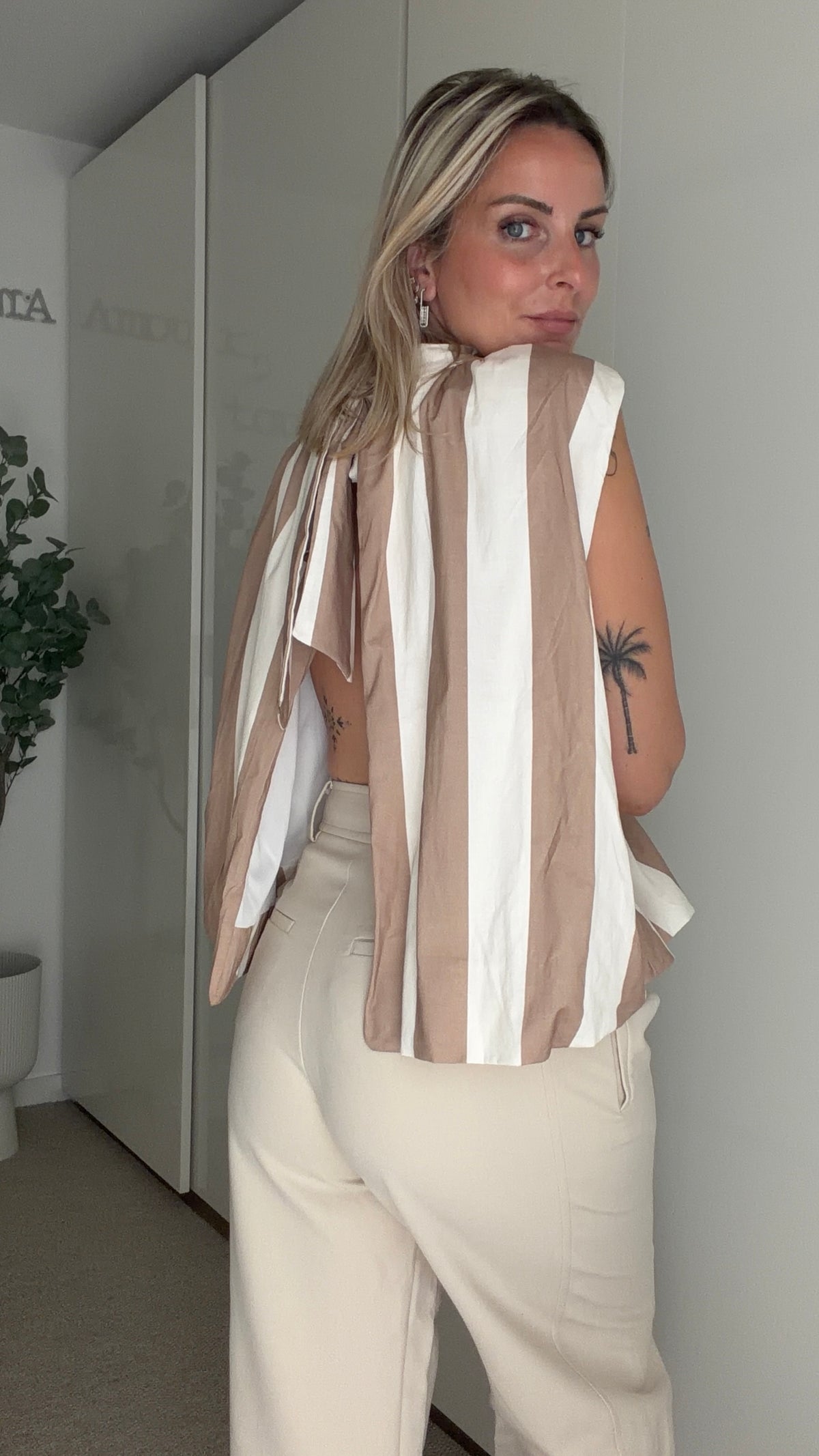 Blouse Camélia beige