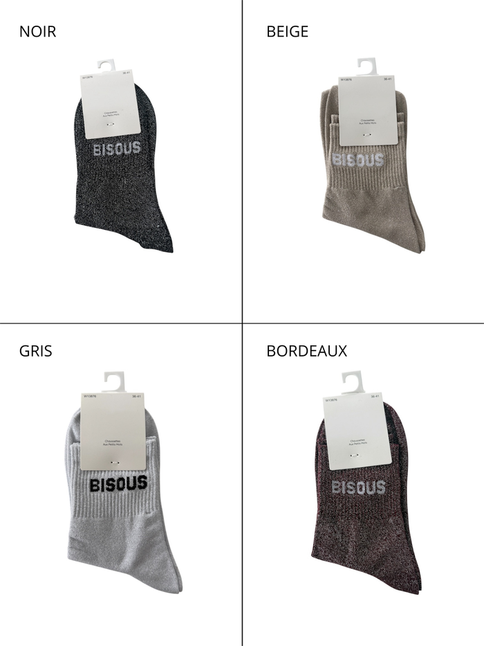 Chaussettes Bisous