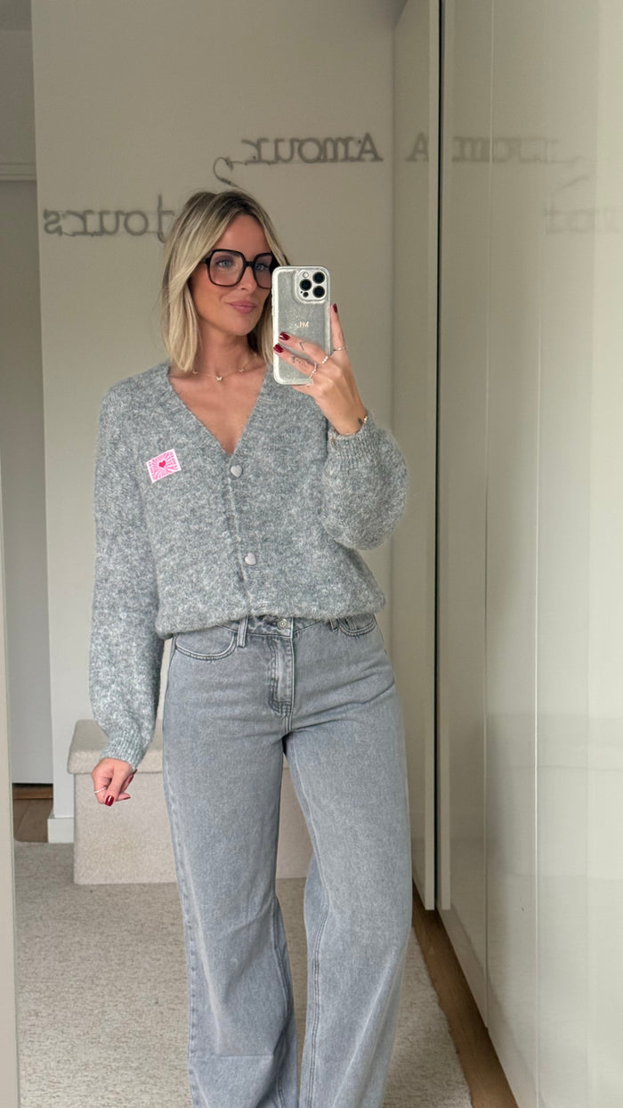 Gilet Sarah - Gris