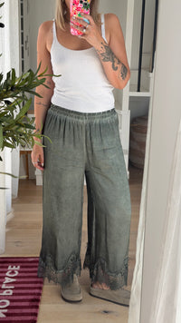 Pantalon Elena kaki