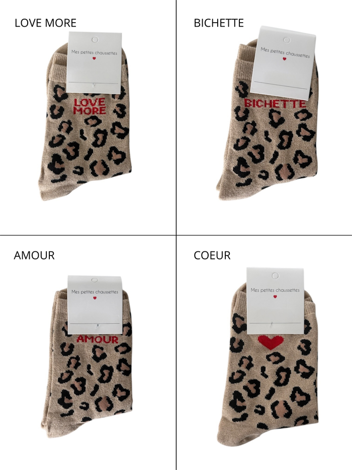 Chaussettes Léopard