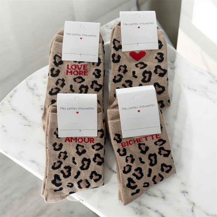 Chaussettes Léopard