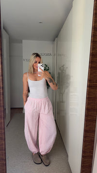 Pantalon Louna rose