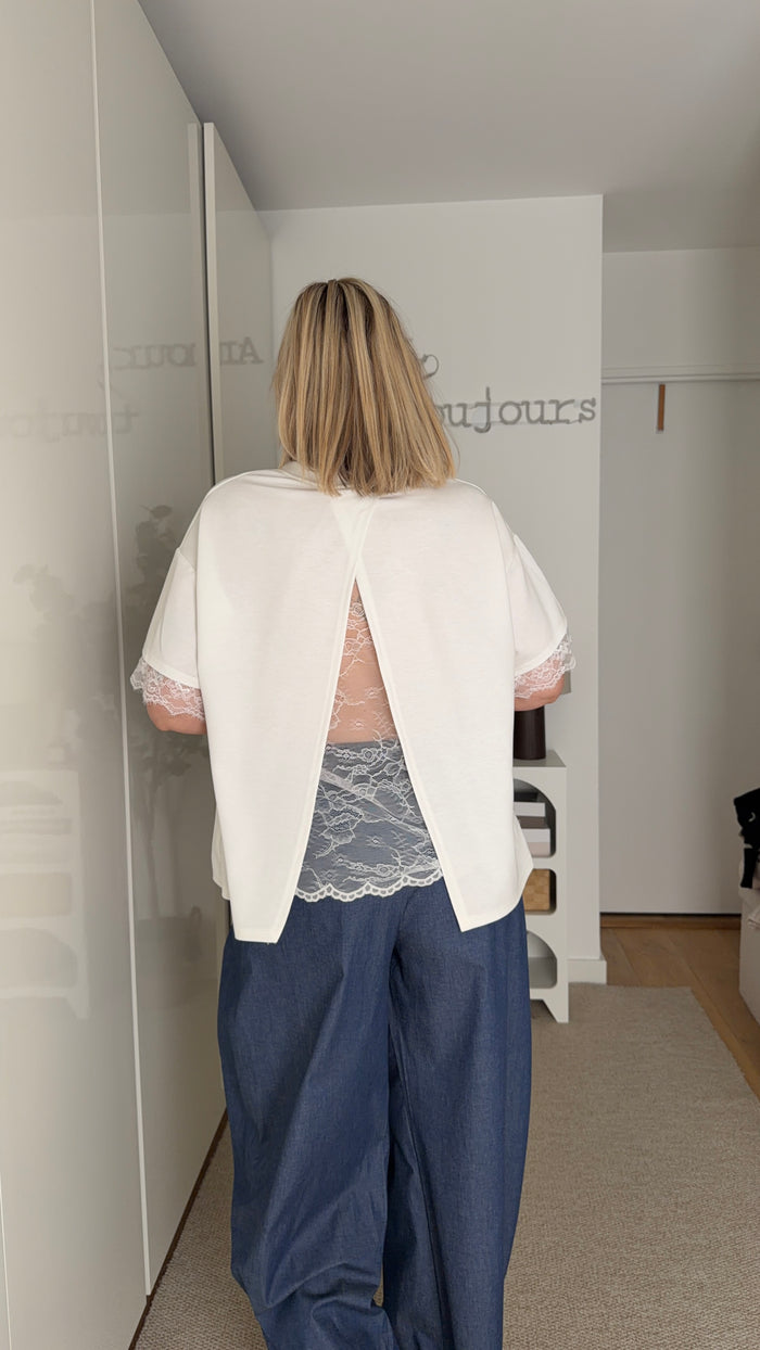 T-shirt Nora - Blanc