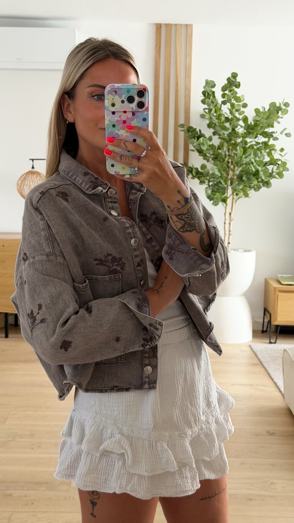 Veste Mila marron glacé
