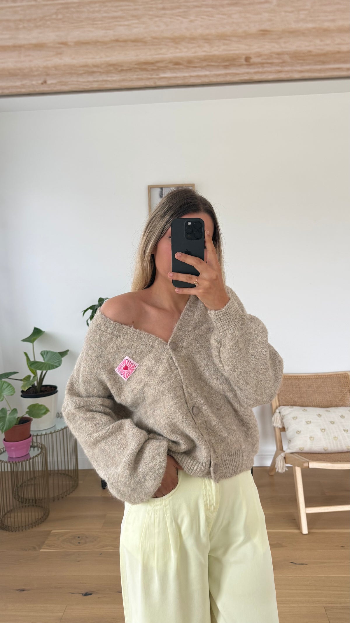 Gilet Sarah - Beige