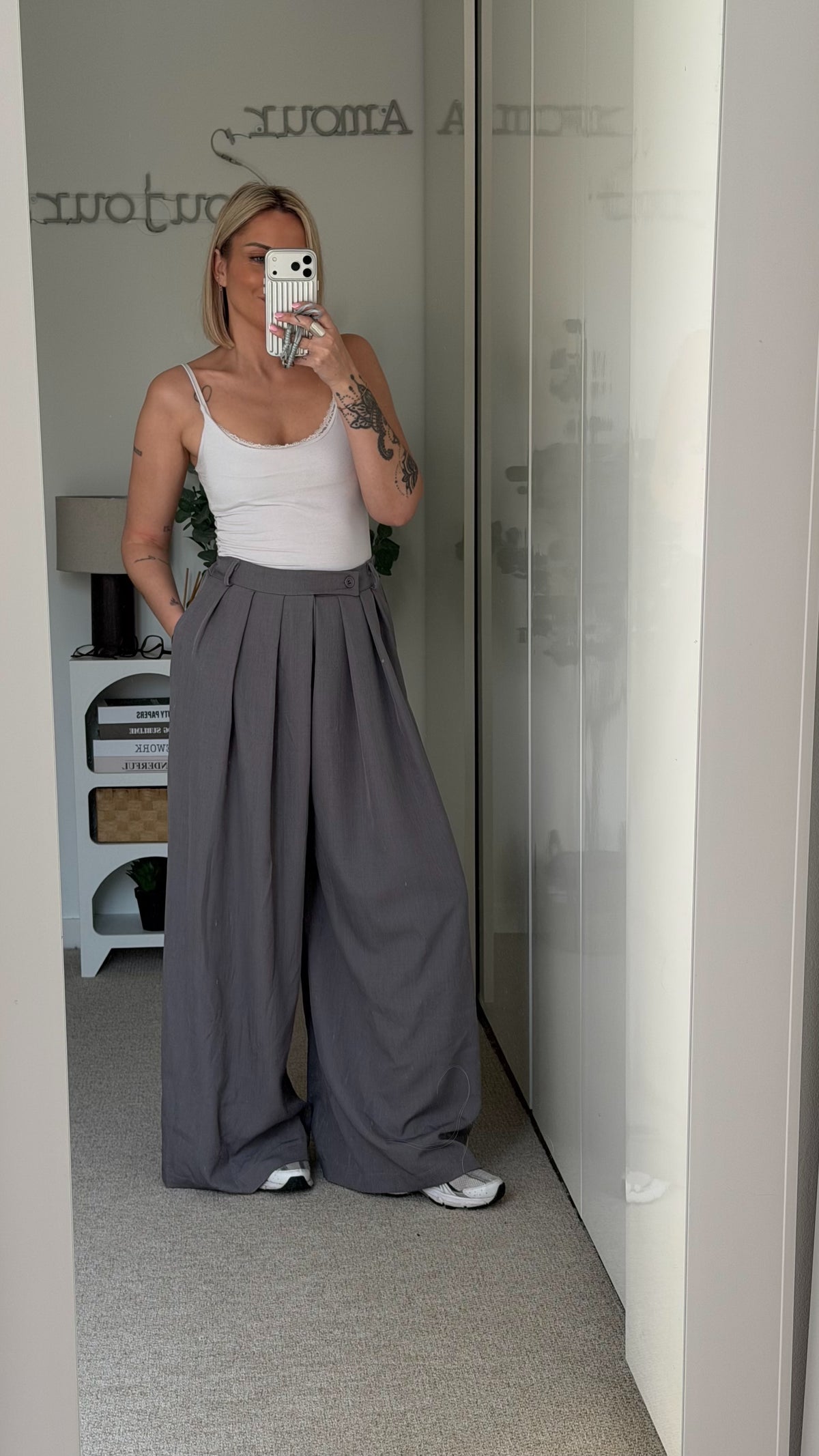 Pantalon Cléo - Gris