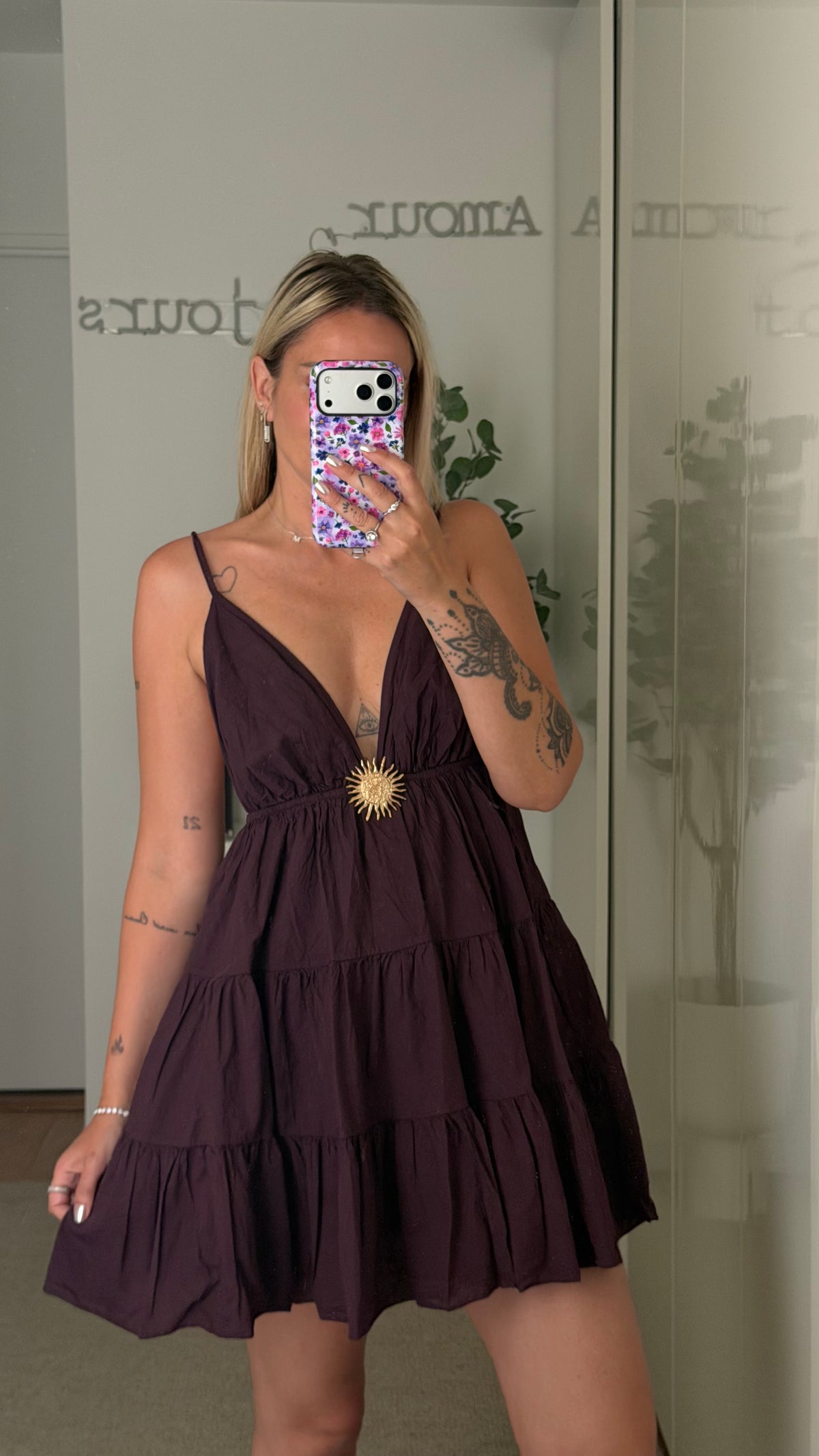 Robe Sienna violet