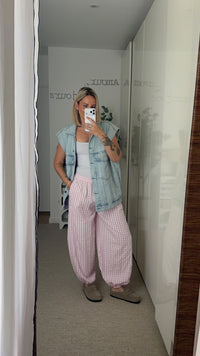 Pantalon Louna rose