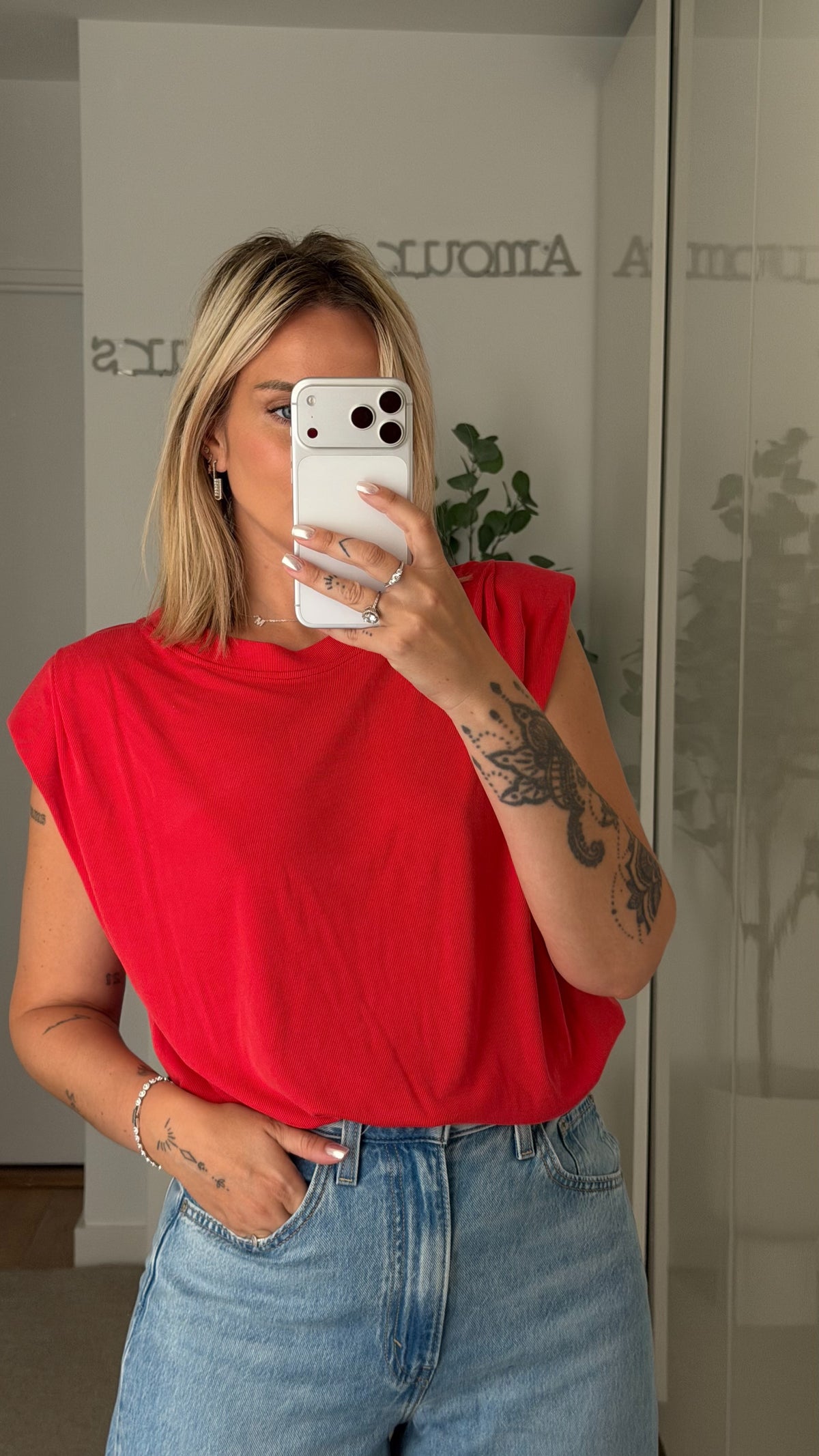T-shirt Lola rouge