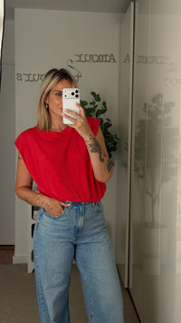T-shirt Lola rouge