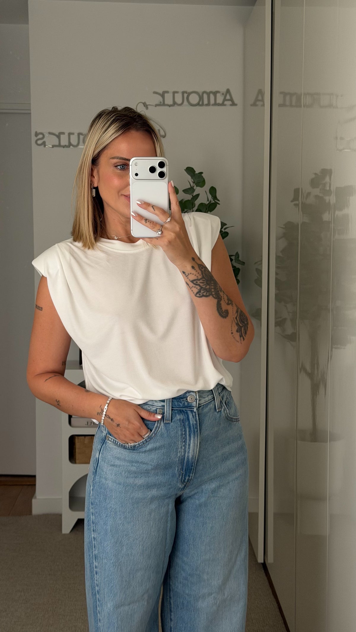 T-shirt Lola blanc