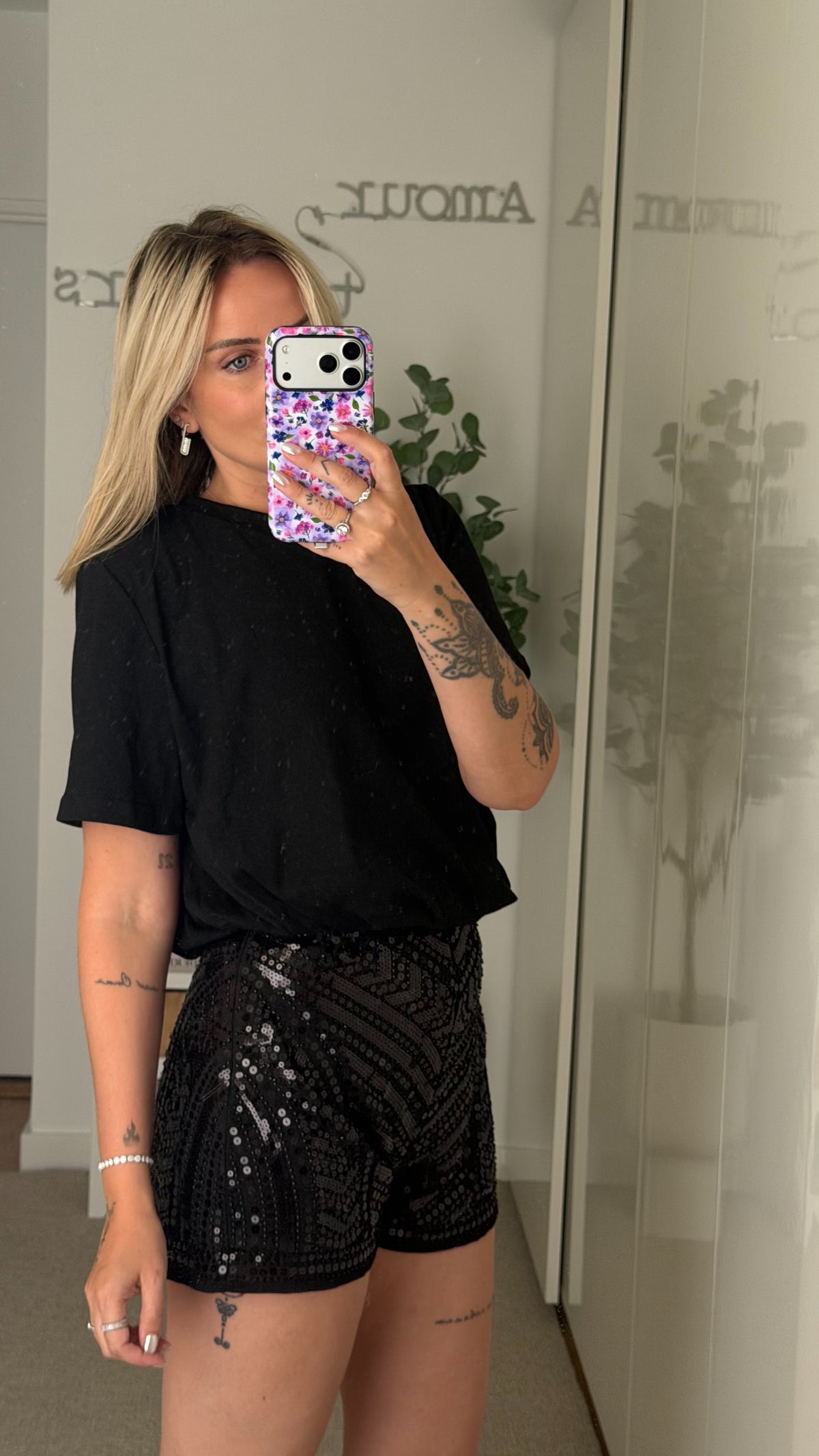 Short Lou noir