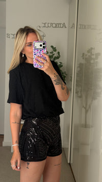 Short Lou noir
