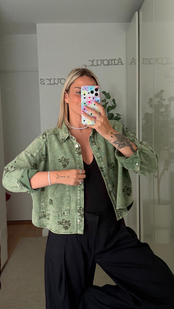 Veste Mila kaki - Pré commande