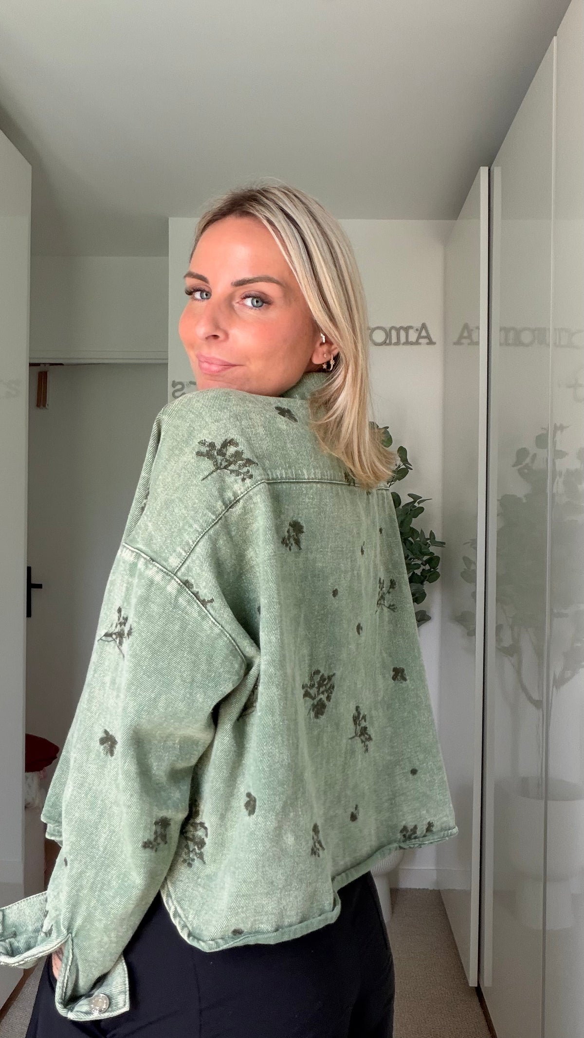 Veste Mila kaki - Pré commande