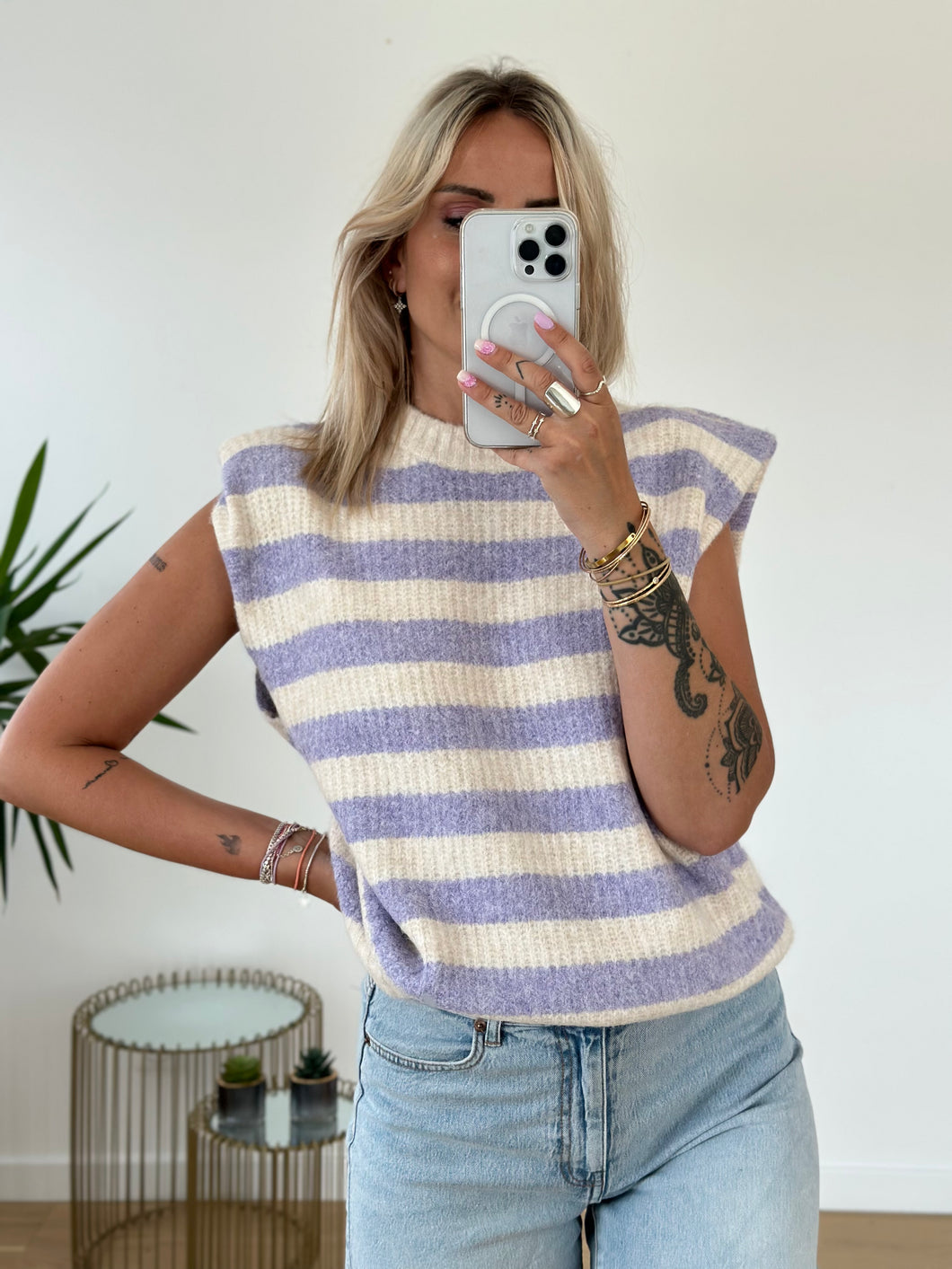 Pull Elia - lilas