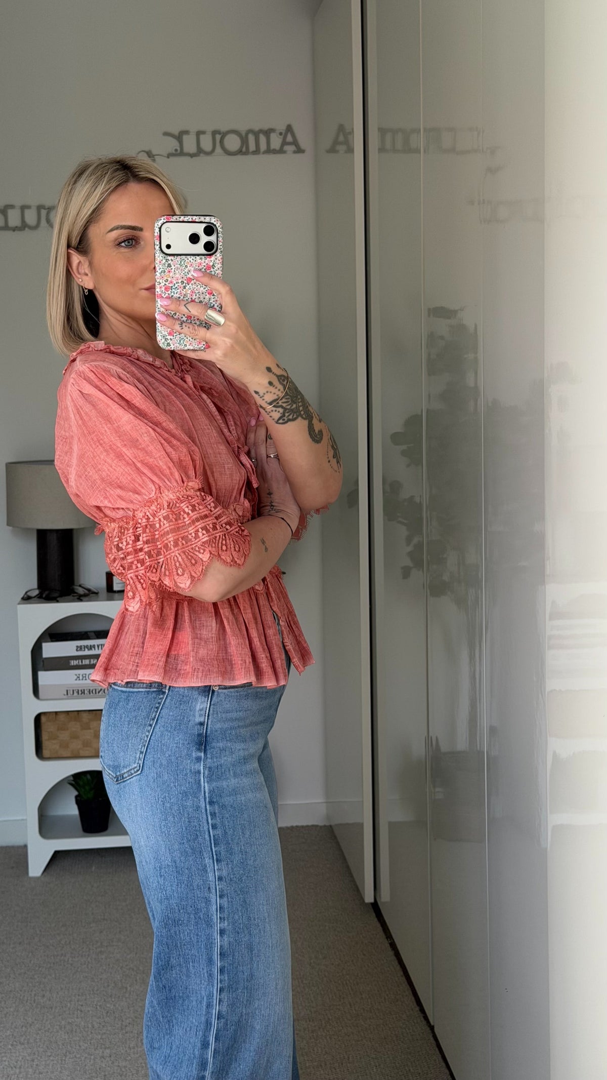 Blouse Bohème - Terracotta - ROSABAYA