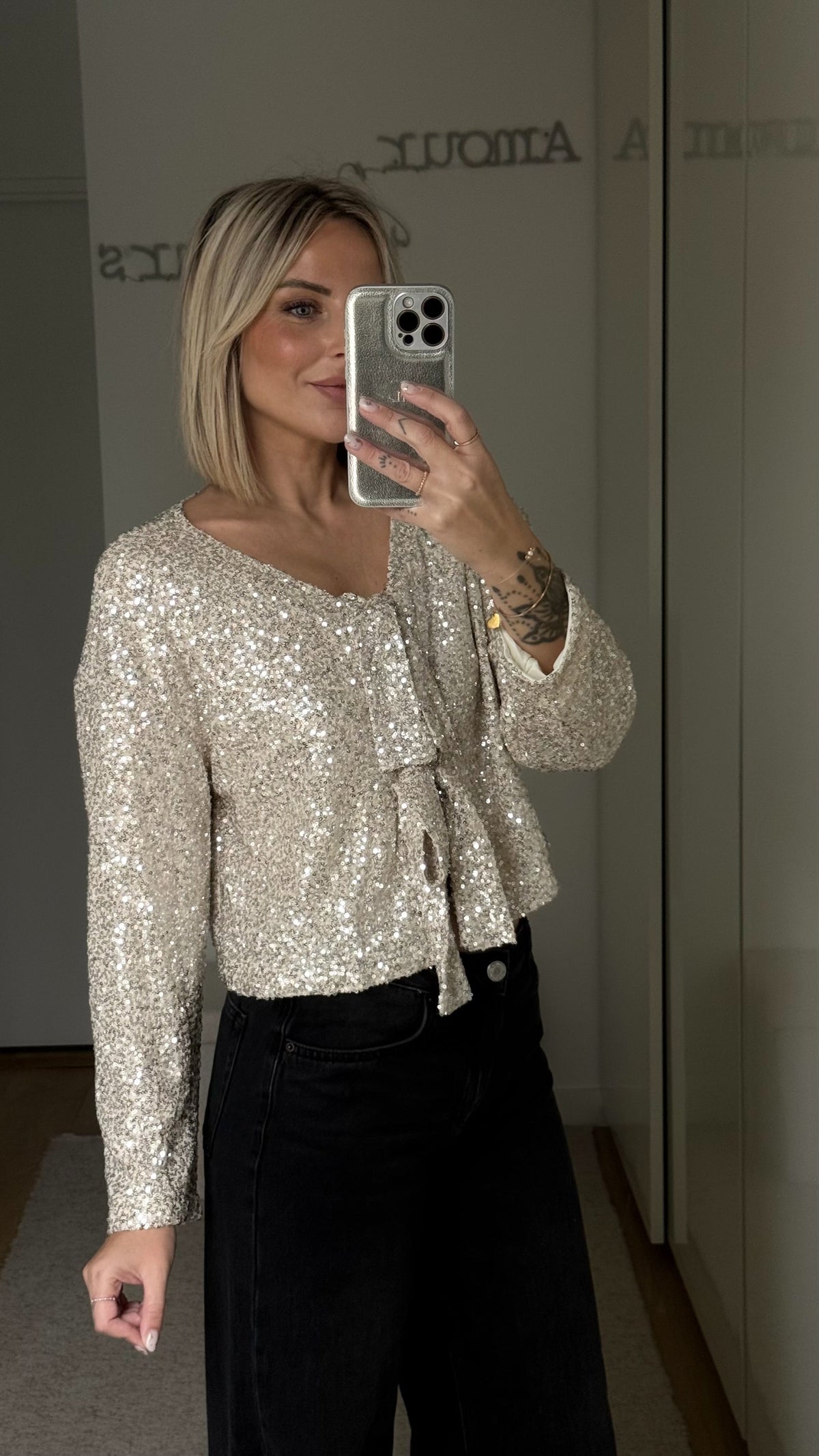 Blouse Sofia - Champagne - ROSABAYA