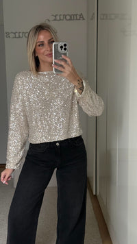 Blouse Sofia - Champagne - ROSABAYA