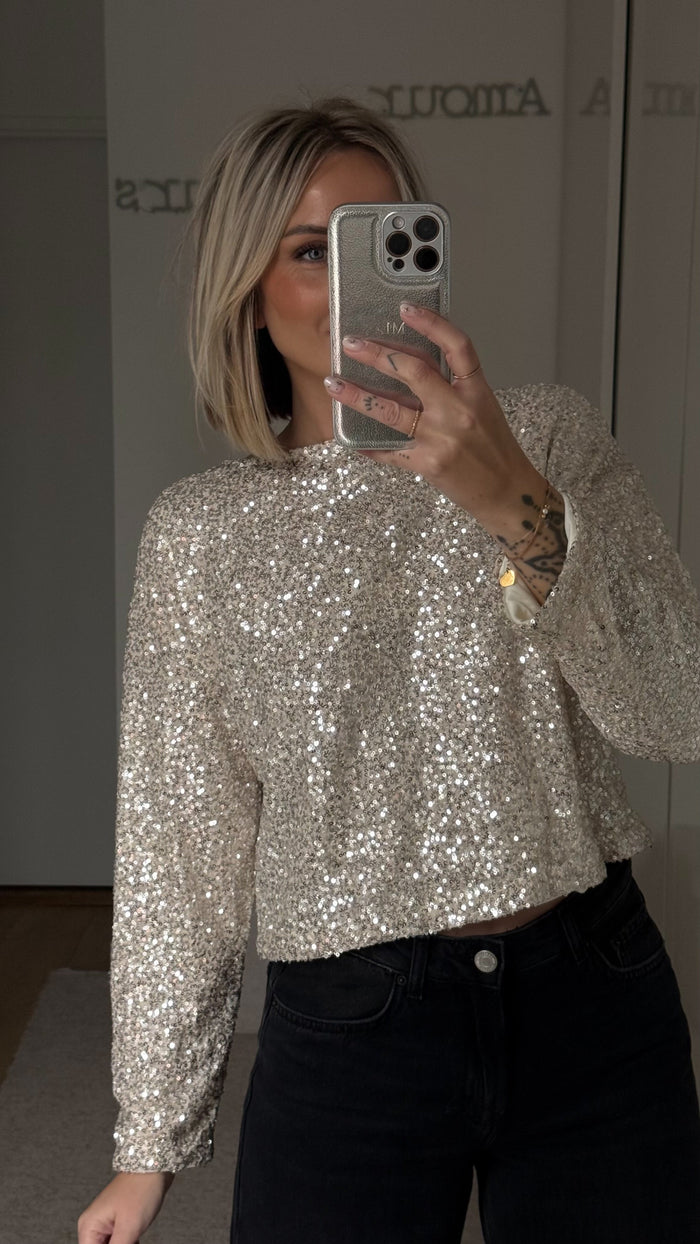 Blouse Sofia - Champagne - ROSABAYA