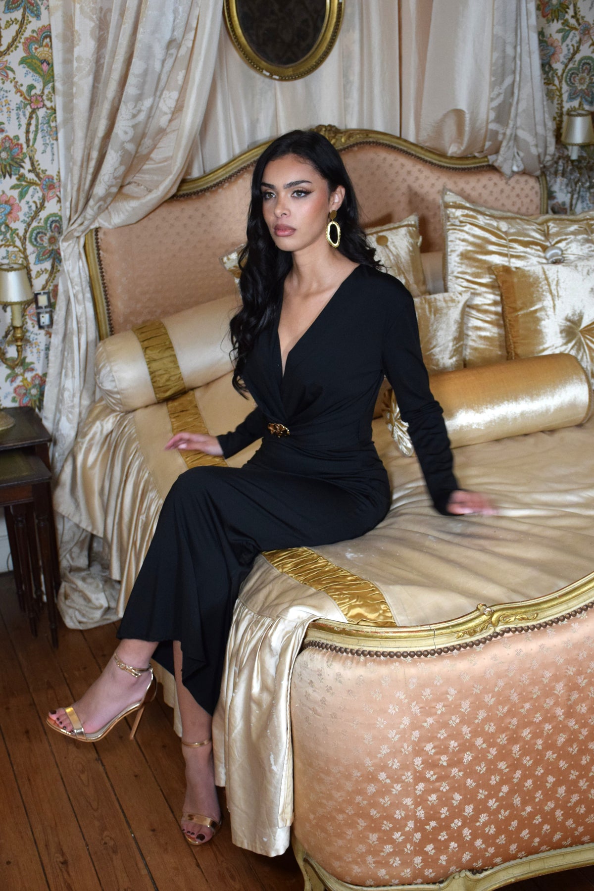 Boucles d'oreilles Cléa - Or - ROSABAYA