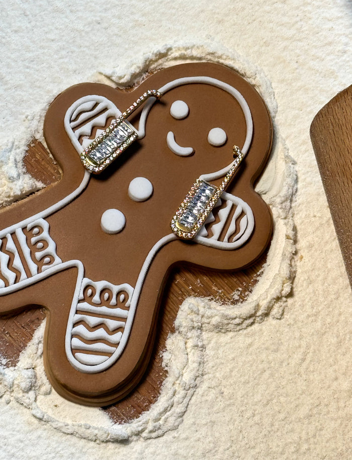 Boucles d'oreilles Glamour - Dorées - ROSABAYA