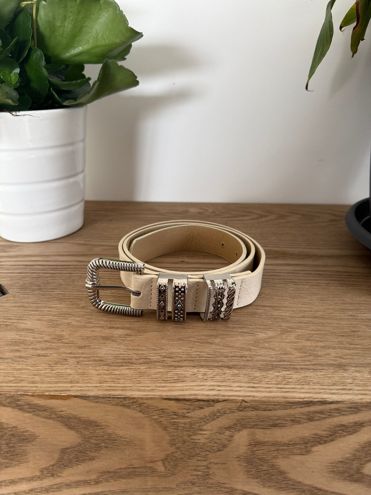 Ceinture Parker - Beige - ROSABAYA