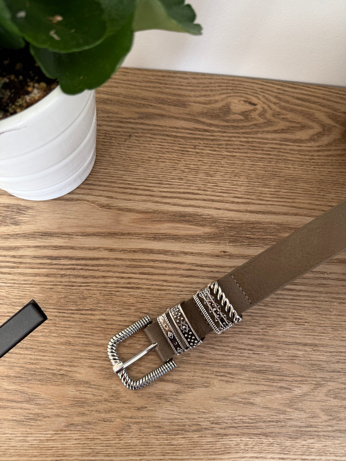 Ceinture Parker - Marron - ROSABAYA