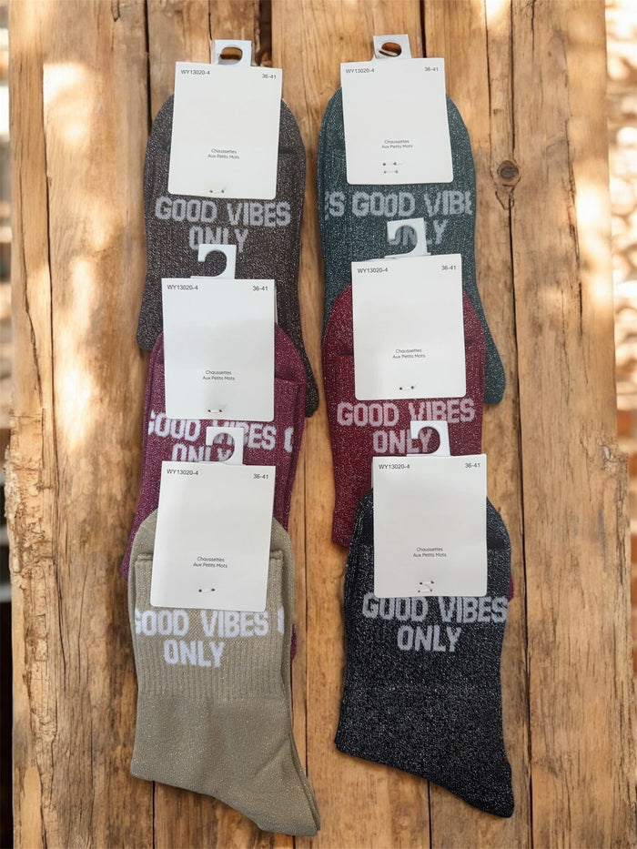 Chaussettes Good Vibes Only - ROSABAYA