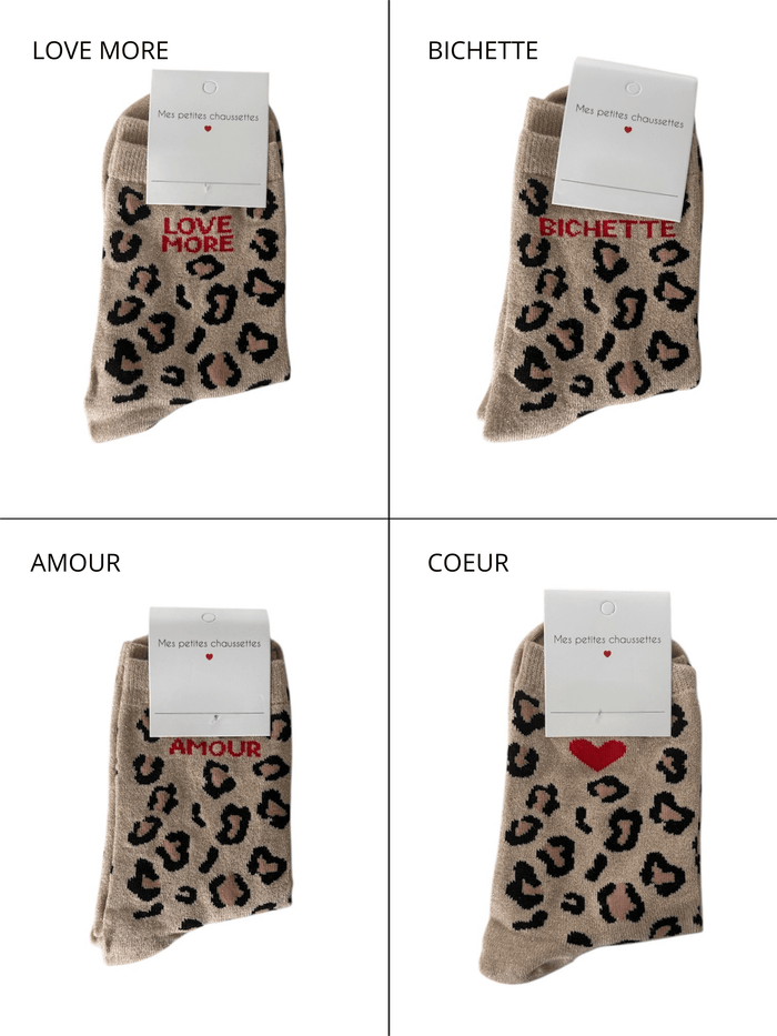 Chaussettes Léopard - ROSABAYA
