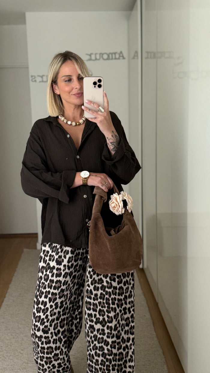 Chemise Coco - Marron - ROSABAYA