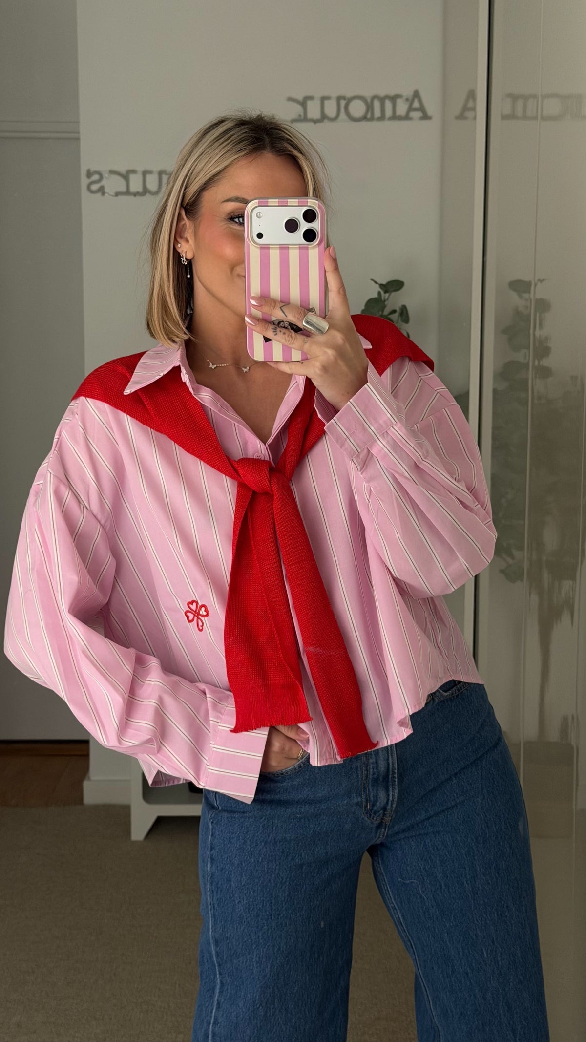 Chemise Riviera - Rose - ROSABAYA