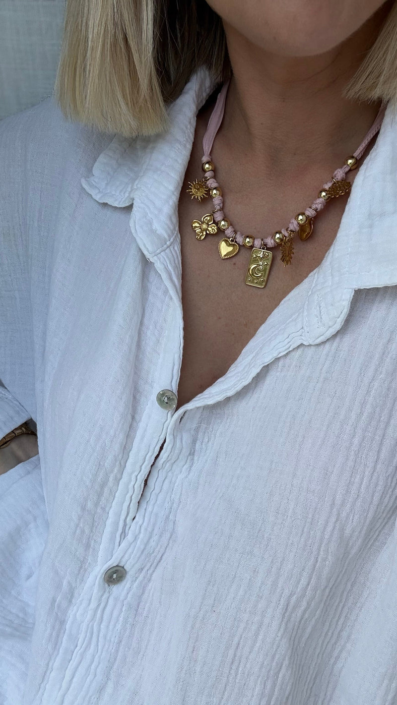 Collier Lika - Rose - ROSABAYA