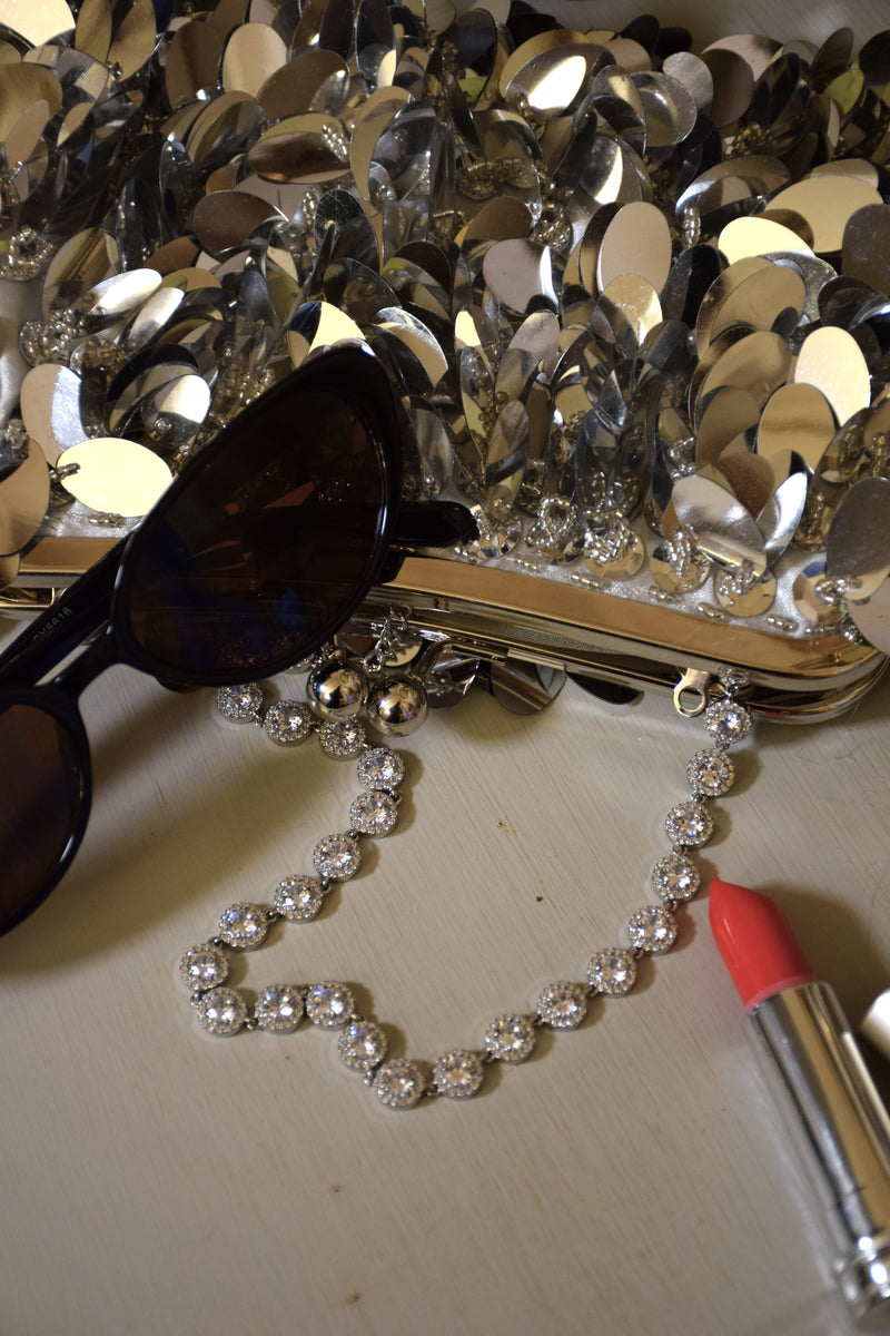 Collier Scintillant - Argenté - ROSABAYA