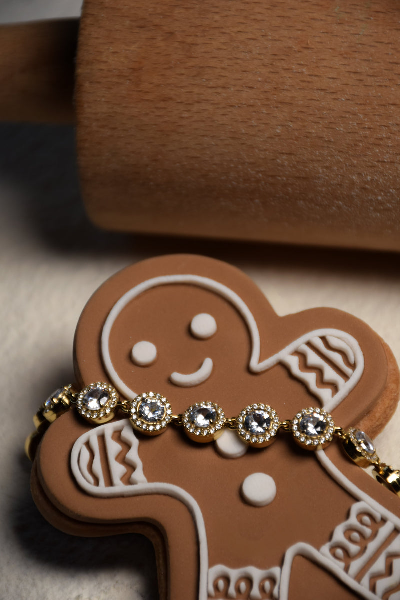 Collier Scintillant - Doré - ROSABAYA