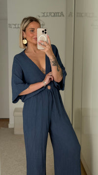Combinaison Maya - Bleu - ROSABAYA