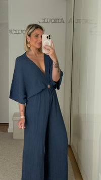 Combinaison Maya - Bleu - ROSABAYA
