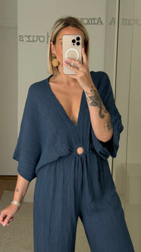 Combinaison Maya - Bleu - ROSABAYA