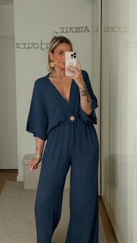 Combinaison Maya - Bleu - ROSABAYA
