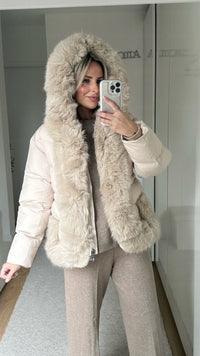 Doudoune Gabin - Beige - ROSABAYA