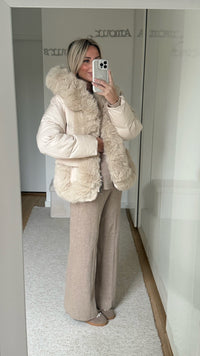 Doudoune Gabin - Beige - ROSABAYA